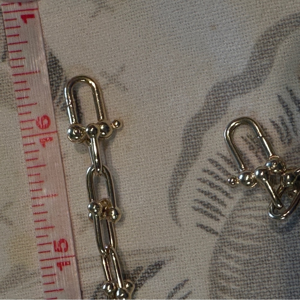 18 KT Tiffany Inspired Hardwear Collection Necklace and Bracelet - Picture 8 of 9
